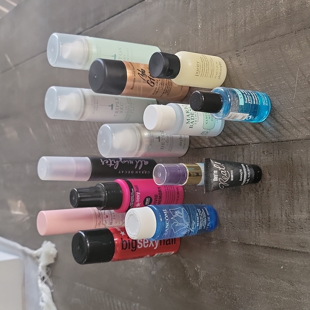 Mini random beauty products